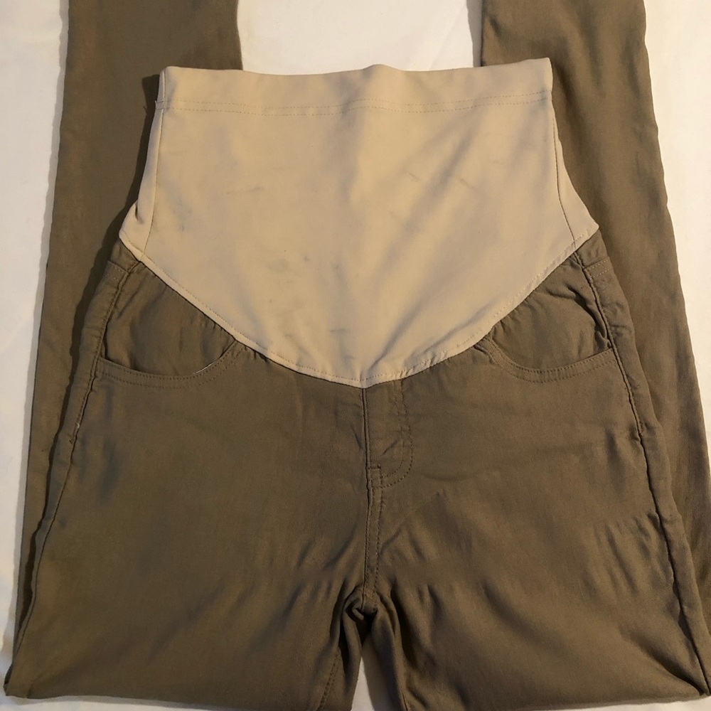 Unbranded Skinny Stretch Maternity Pants/Leggings - Picture 3 of 16
